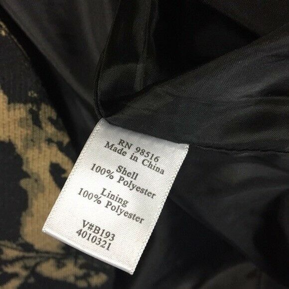 Coldwater Creek Blazer XS Brown 1 Button - Picture 5 of 8